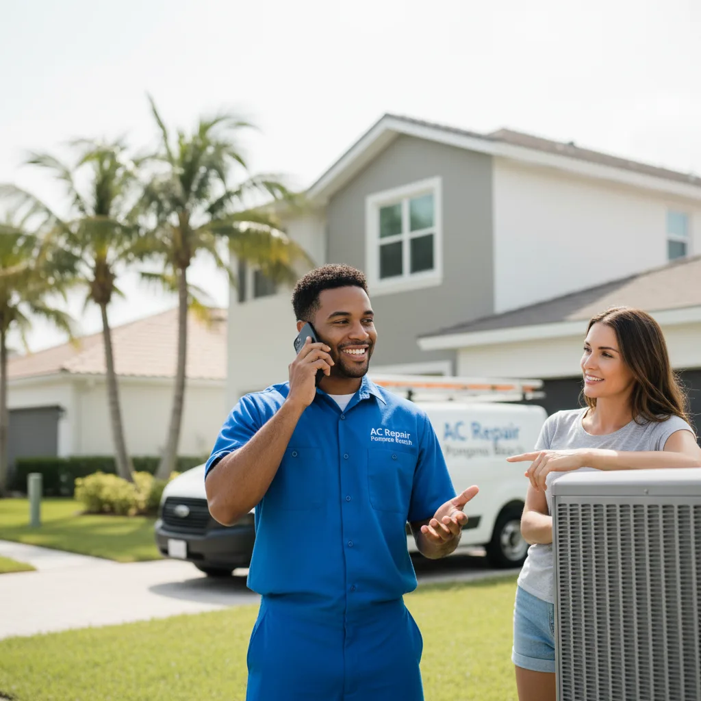 AC Repair Pompano Beach customer support in Cooper